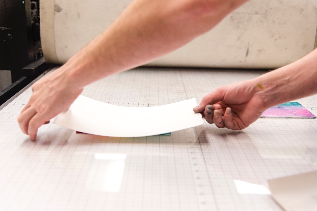 arms preparing print